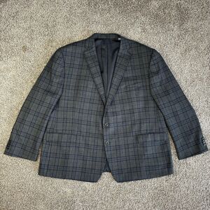 Michael Kors Gray Plaid Blazer